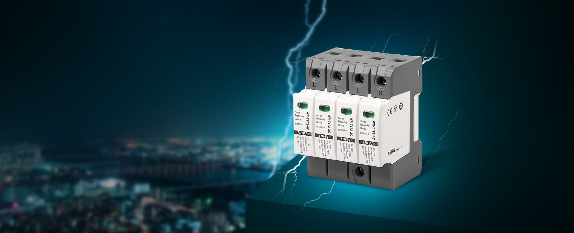 Surge Protection Device T1T2-AC
